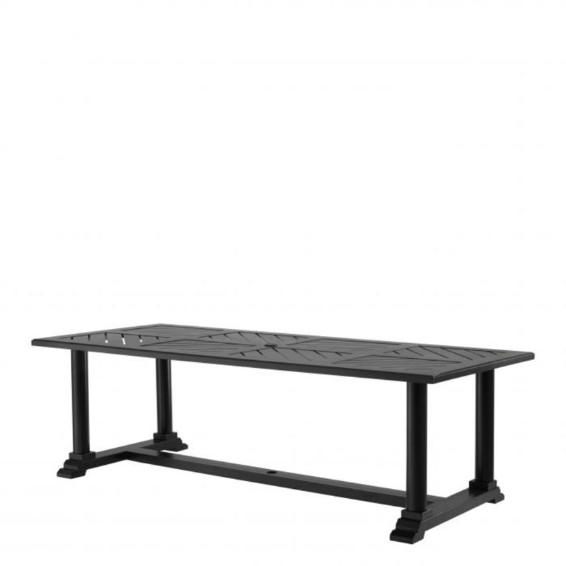 Bell Rive Dining Table, Black