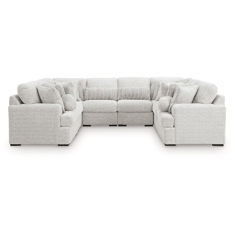 Cuddle Plush 8-Piece Sectional