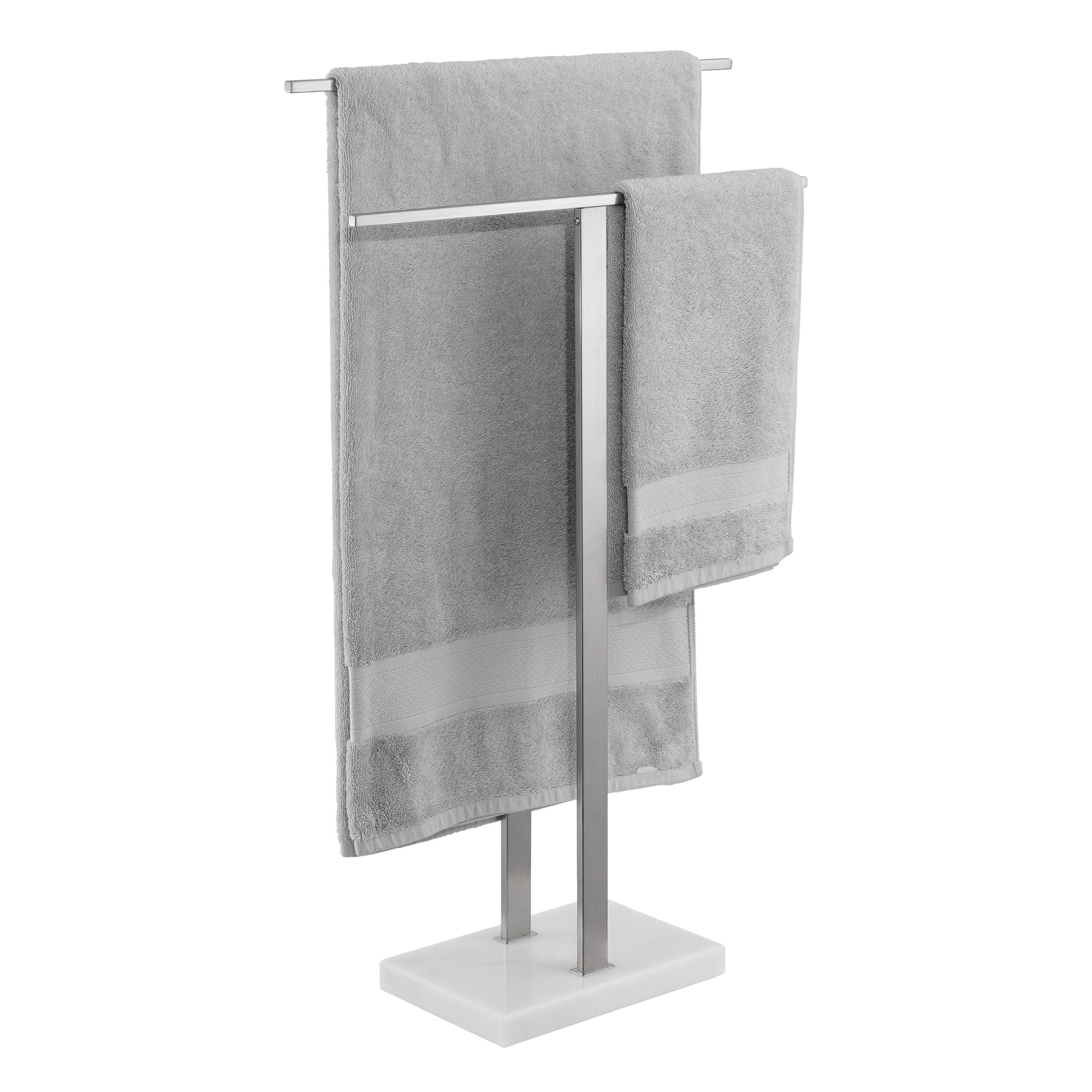 Standing Paper Towel Holder 304 Stainless Kitchen Countertop Bathroom  Standard or Jumbo-Sized Rolling Cleaning Tools