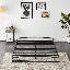 Hayli Low Profile Bed Frame, Heavy Duty Low Bed Frame Metal, Mattress Foundation with Steel Slat Support, No Box Spring Needed, Easy Assembly-1253895626-1214413584-1236103603