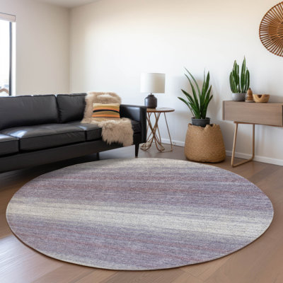 Tapis rayé de qualité supérieure lavable à la machine AMF1033