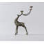 Bougeoir de table en métal 17,7 po