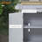 Kitchen Island Cart With Drawer, Storage Cabinet & Towel Rack For Enhanced Organization And Mobility-1641997505