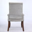 Upholstered Chenille Fabric Accent Dining Chair-1119149659