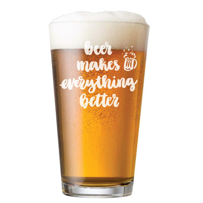 Aleardo 16oz. Handmade Pint Glass Set