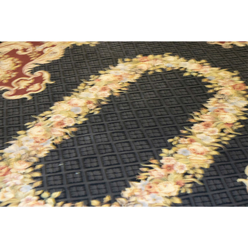 Handmade Silk and Wool Area Rug