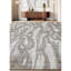 Abstract Area Rug in Gray/White-1423922047