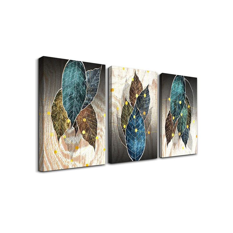 3 Piece Wrapped Canvas Set