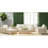 Benjaman Square Glass Outdoor Side Table