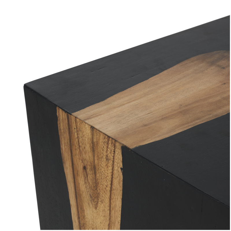 Table basse en bois massif Kniya