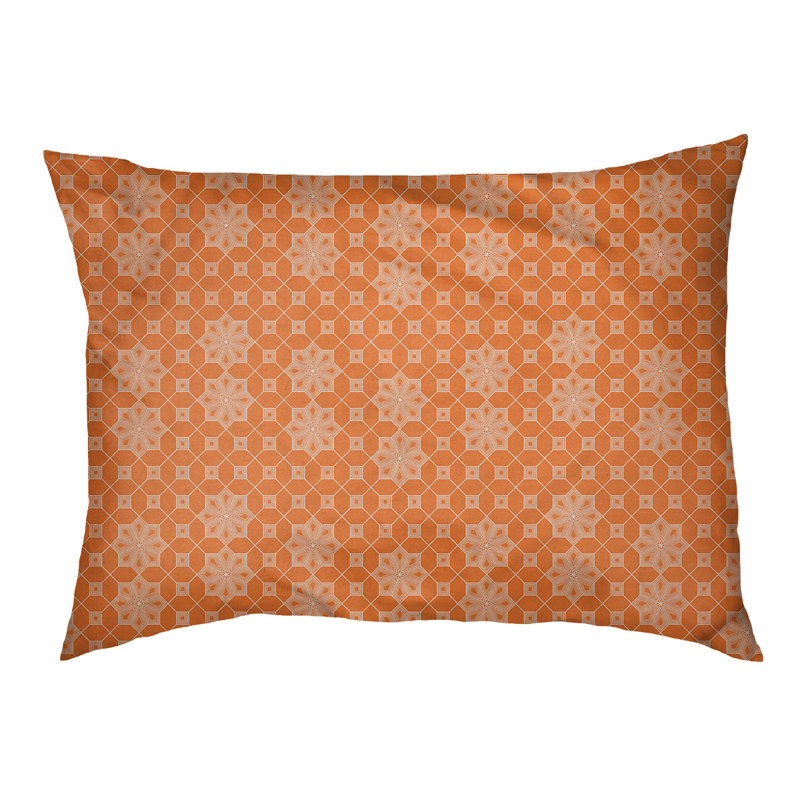 Coussin pour chien Byrge, Orange, Grand (l 42,5 po x P 32,5 po x H 14 po)