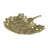 15X15x2" Aluminum Leaf Plate