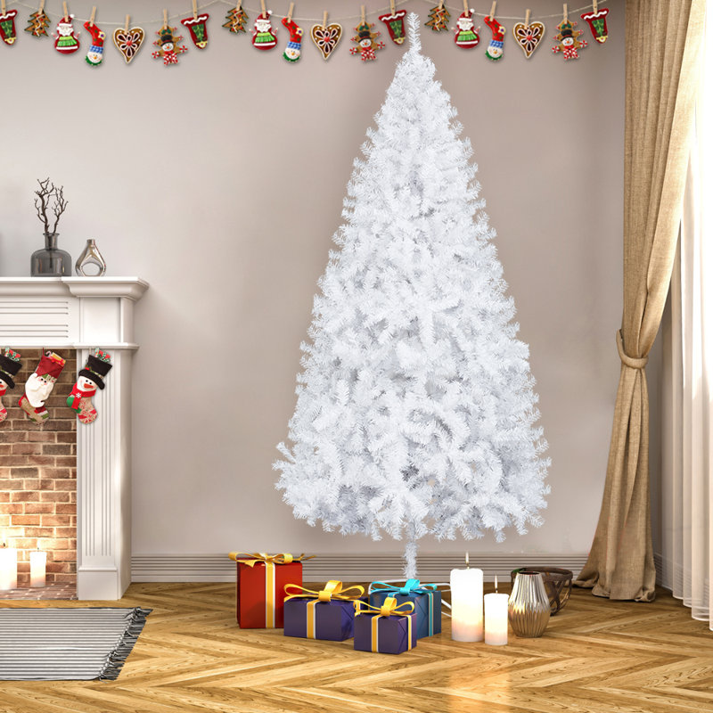 sapin de Noël artificiel blanc 7 '
