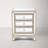 19.9'' W Glass Nightstand