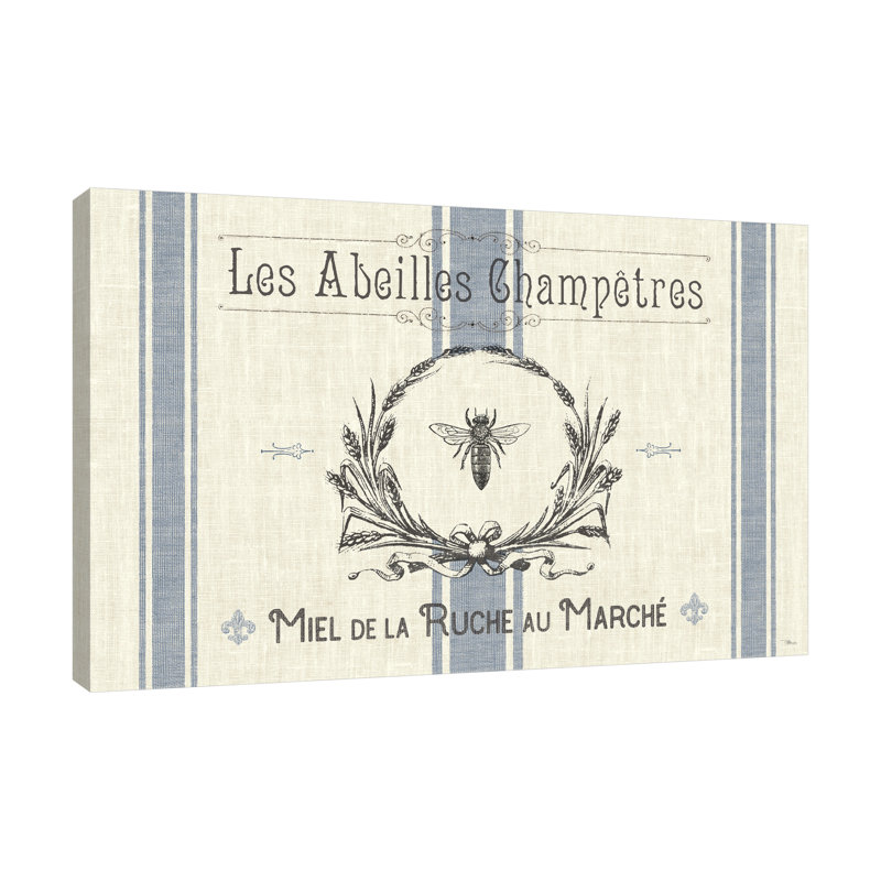 «French Farmhouse I» par Pela Studio, reproduction sur toile tendue, H 40 po x l 60 po x P 1,5 po