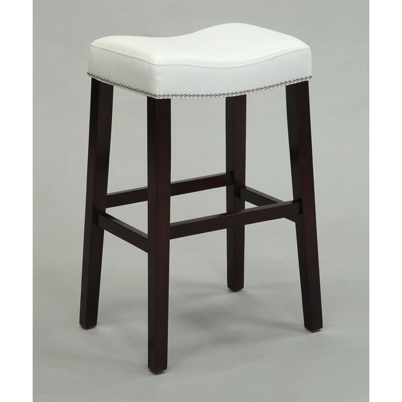 Tabouret de bar 30 po Evalina, Rouge, Tabouret de bar (siège d'une hauteur de 30 po)