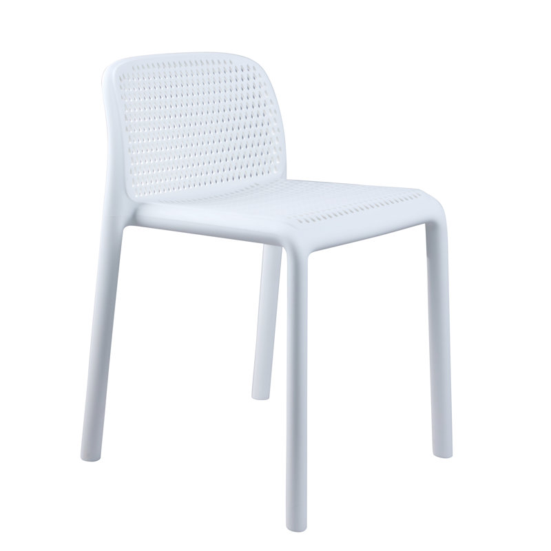 Birydiana Borel Dining Chair, White, 4