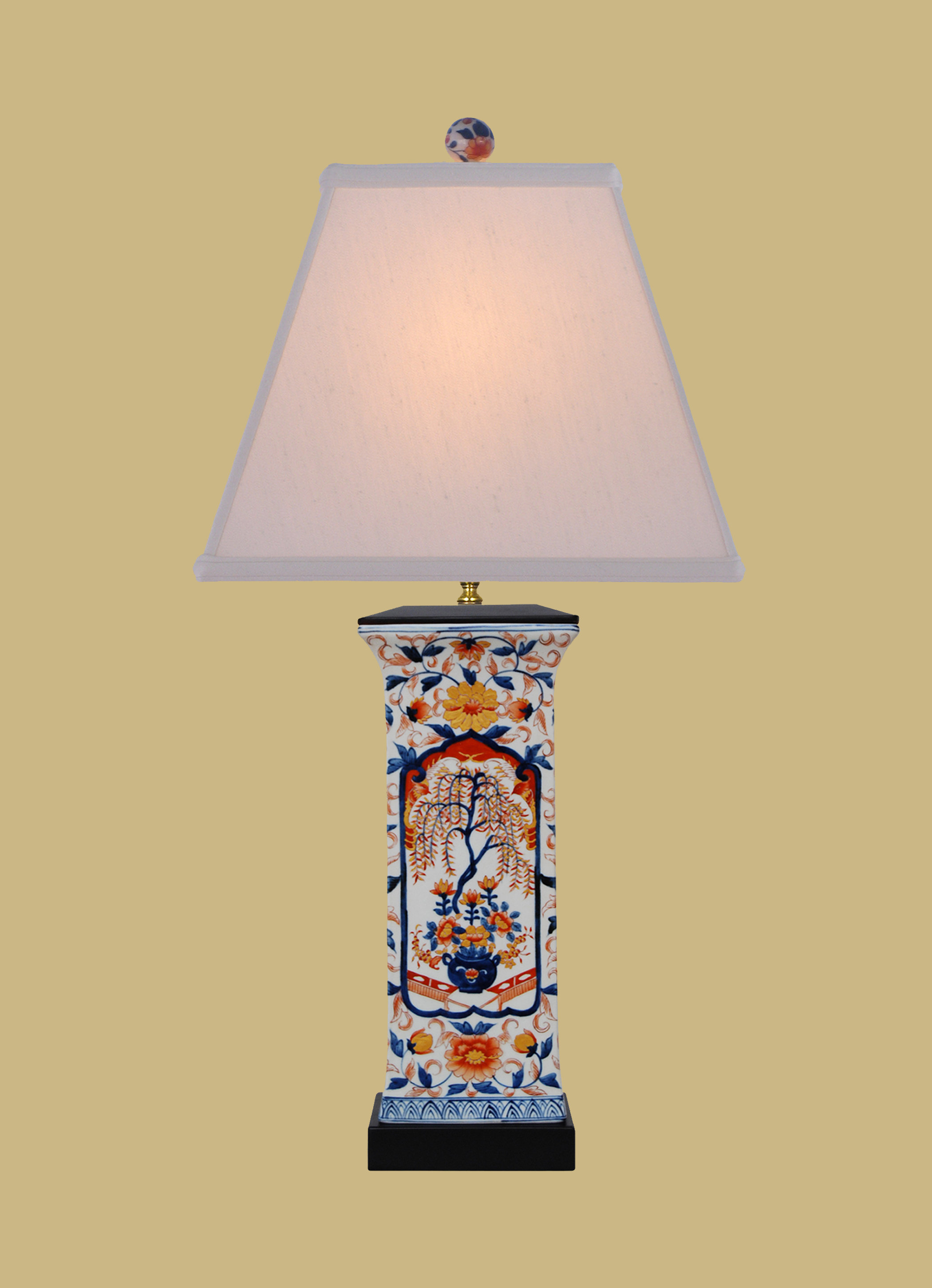 Charlton Home Padilla 28" Blue/Orange Table Lamp & Reviews - Wayfair Canada