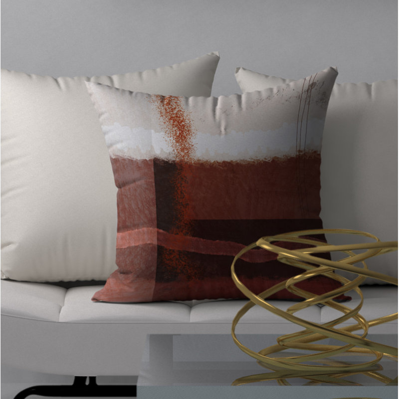  Housse de coussin carré et insert, 18" x 18"