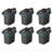 Intex 120V AC Electric Quick Fill Air Pump with 3 Interconnected Nozzles, 6 Pack