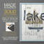 Lake Calls Me, reproduction encadrée - bois massif-605097107-605097118