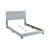 Florence Gray Full Upholstered Bed