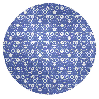Chenille Geometric Indoor Rug