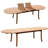 Kevon 12 - Person Teak Patio Dining Set with Oval Table-1126148423-1207404593