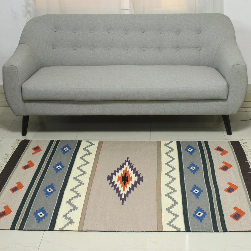 Tapis ivoire en laine Parkherson