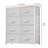 Steel 33.7 " W 8 - Drawer Dresser-1929359573