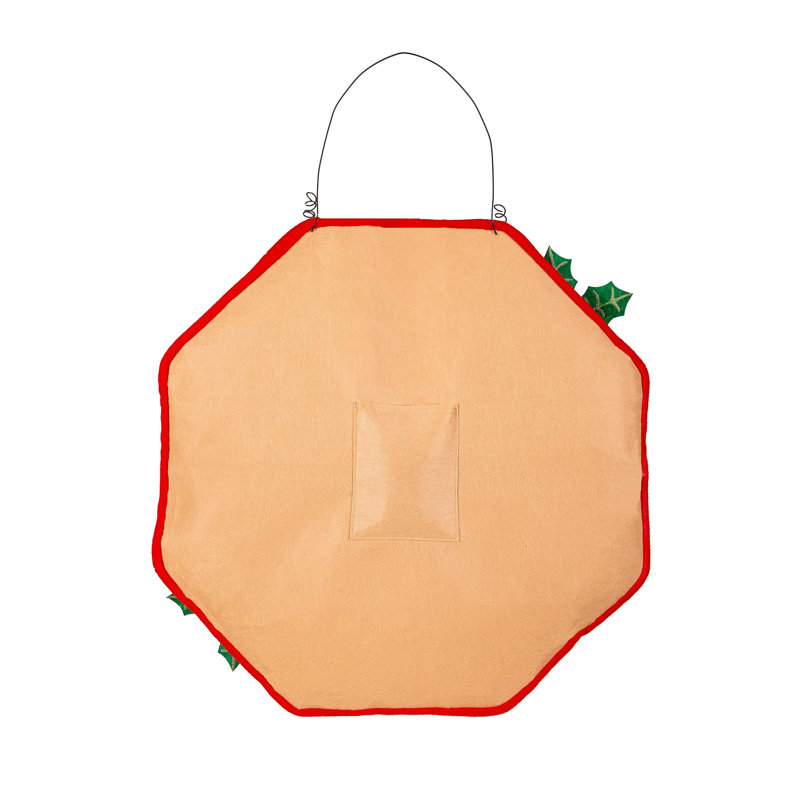 Décoration de père Noël Père Noël, veuillez arrêter ici