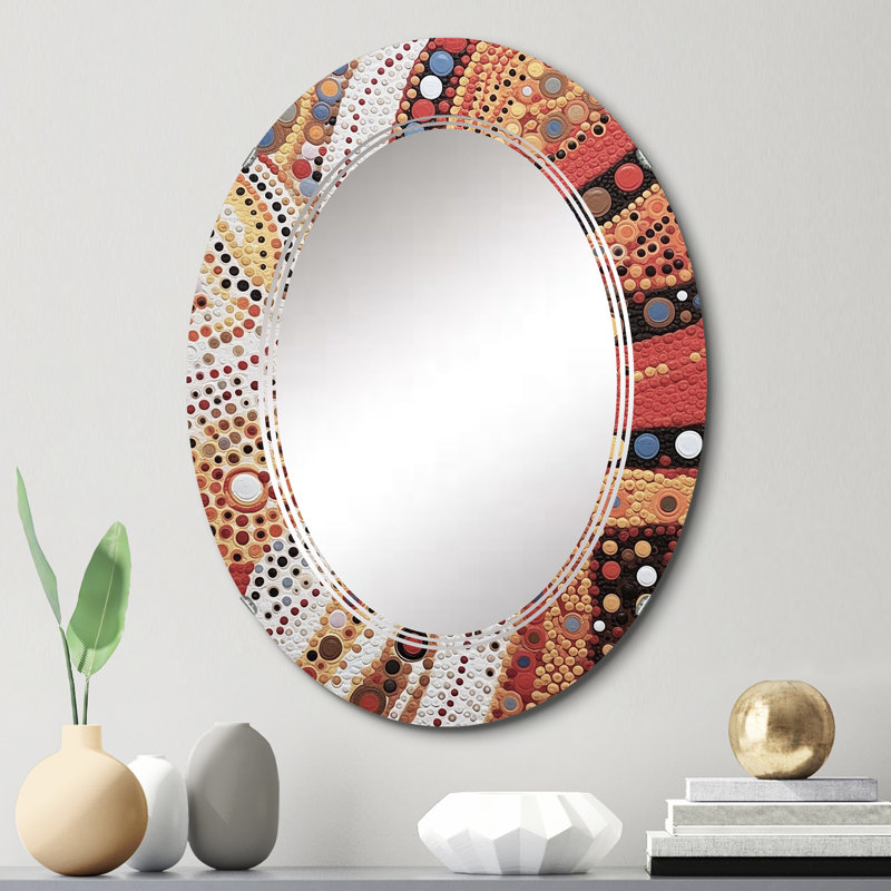 Miroir mural sans cadre Politique, 30 po x 20 po