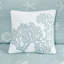 Lit double en coton double / grand Corail brodé, motifs de courtepointe décoratifs de chambre à coucher 4 pièces, coussins,-131248446-131248443