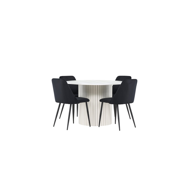 Gerania 4 - Person Dining Set
