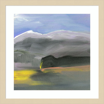 Before A Shift by Karen Suderman Wood Framed Wall Art Print