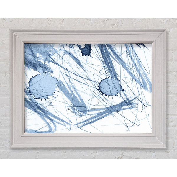 Ivy Bronx Ice Flow Framed Print | Wayfair.co.uk