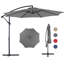 Parasol de patio en porte-à-faux 9,8pi-158158392