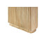Fitzroy - Table de salle à manger ovale moderne en acacia naturel-116182508
