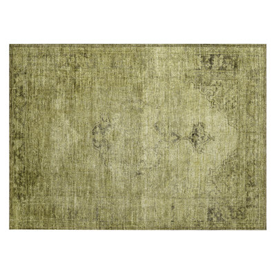 Nayelin Washable Oriental Indoor / Outdoor Rug