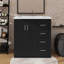 Ensemble de meuble-lavabo 30 po avec lavabo en céramique et 3 portes à tiroir à fermeture en douceur incluses-1422558188-1422558187