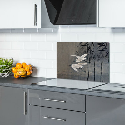 Avaya Tempered Glass Birds Lake Chopping Board