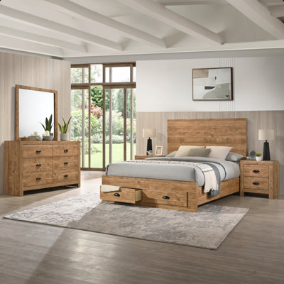 Westbrook Full 4PC Bedroom set Natural