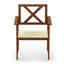 Chaise de patio avec coussin Arlen