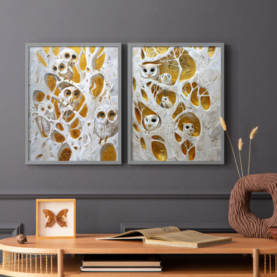 ANIMALS Series LXII - reproduction encadrée de qualité supérieure - prête à être accrochée - aucun clou requis - aucun clou requis
