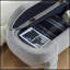 Banc rembourré avec rangement rabattable et pieds robustes-785931348