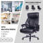 Chaise de bureau ergonomique en similicuir Lanyah-433444094
