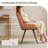 Modern Dining Chairs, 21.6"L*18.5"W*32.8"H, Tech Fabric Upholstery with Stylish Design, Sofa-Level Cushioning, Pet-Friendly, Durable Scratch Resistant, for Kitchen, Dining Room or Home Office-16849741-32018533
