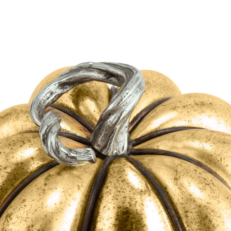 Seasonal 6.5" Pumpkin Sculpture