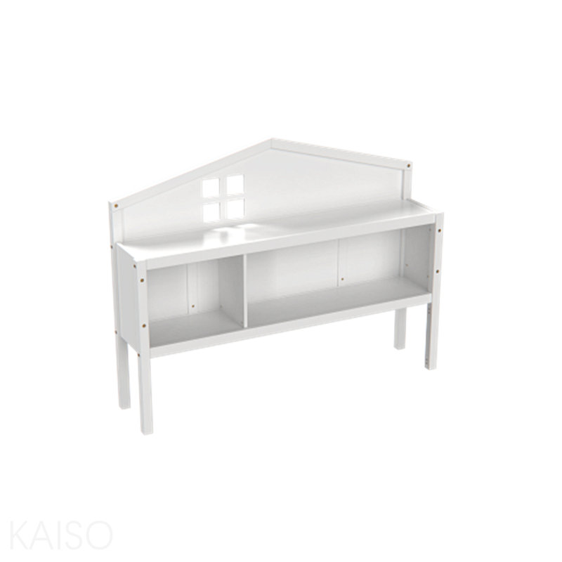 Têtes de lit pour lit double Montessori blanc, ensemble librement (tête de lit 1 seule pièce), Blanc