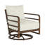Malibu Swivel Patio Chair with Cushions-83259559-83259555